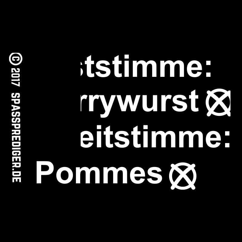 Erststimme Currywurst