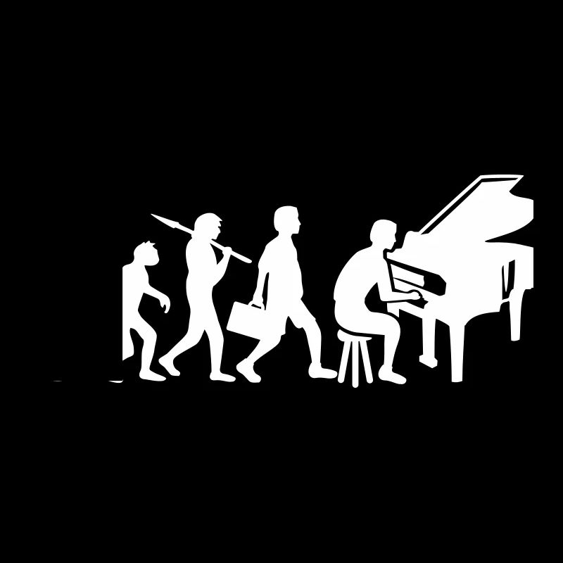 Evolution Piano Instrument Keys Playing Music