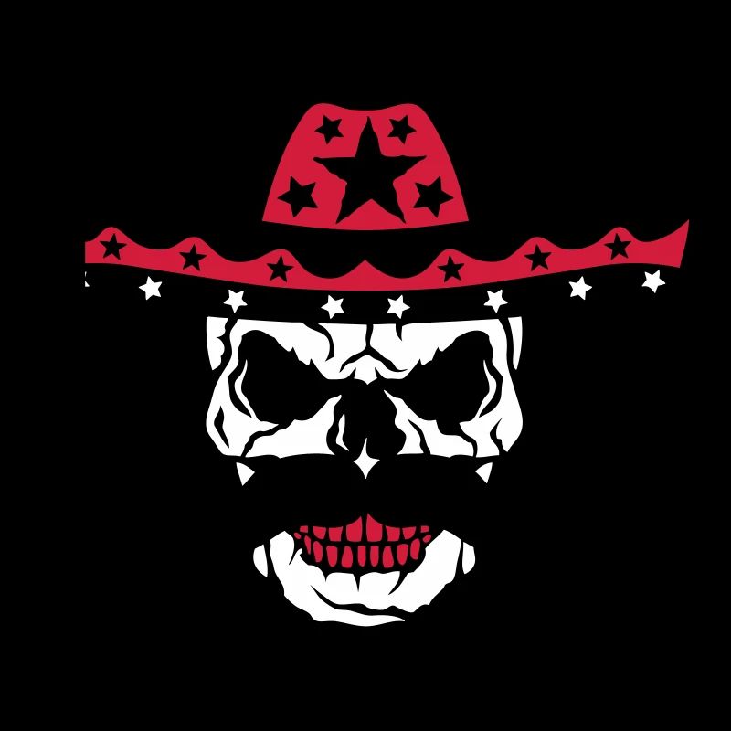 Skull hat Mexican 58