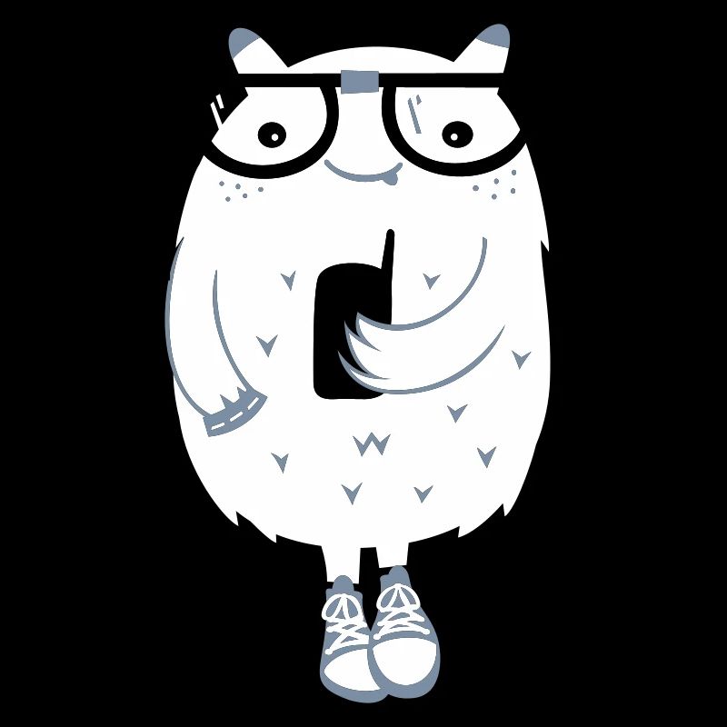 Cute Monster Nerd