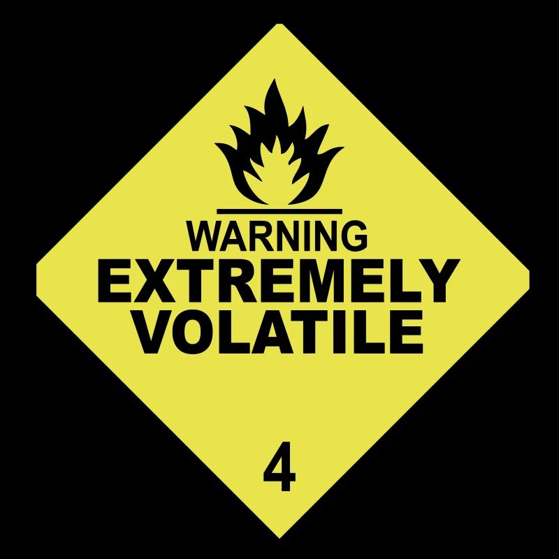 warning extremely volatile square II 2c