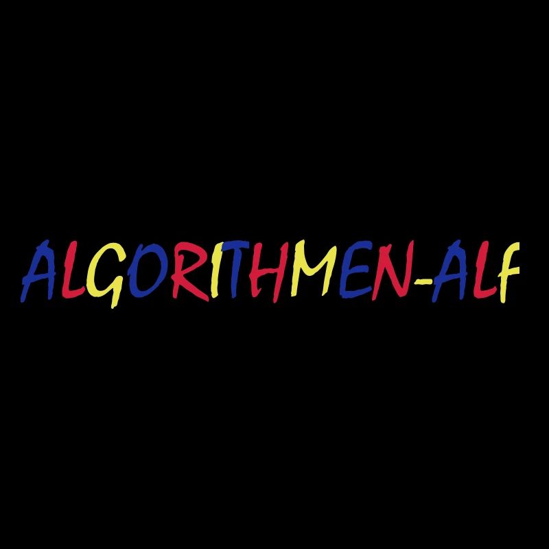 Algorithmes Alf – Typographie colorée
