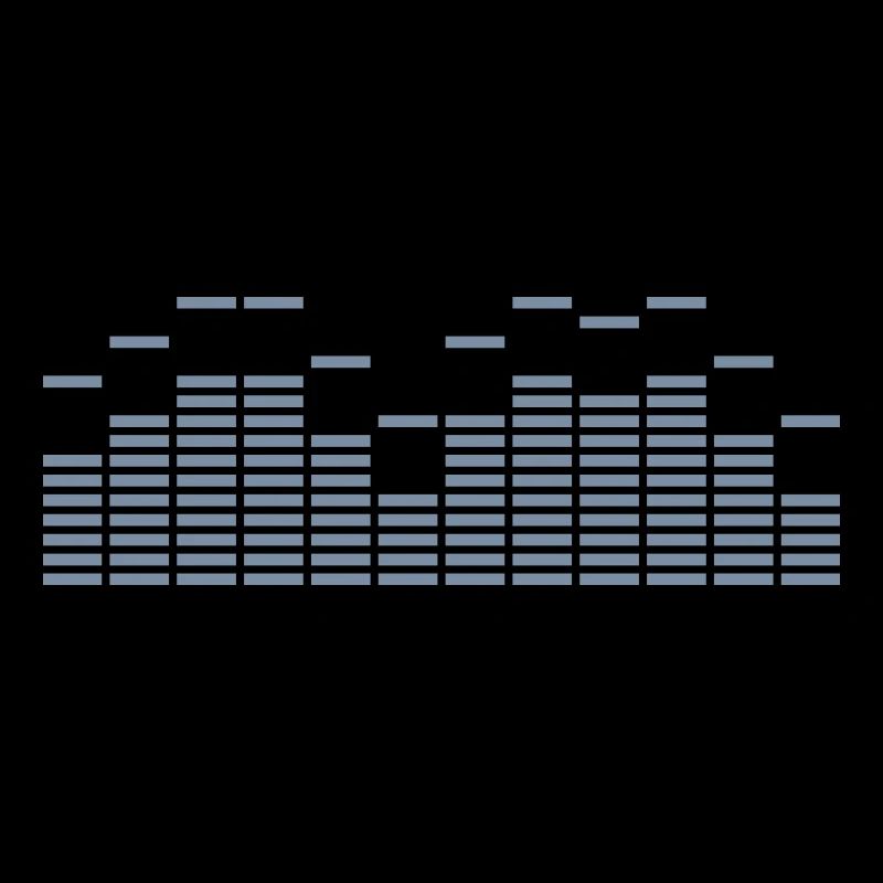 EQ EQUALIZER with peak hold FREQUENCY BEAT MUSIC