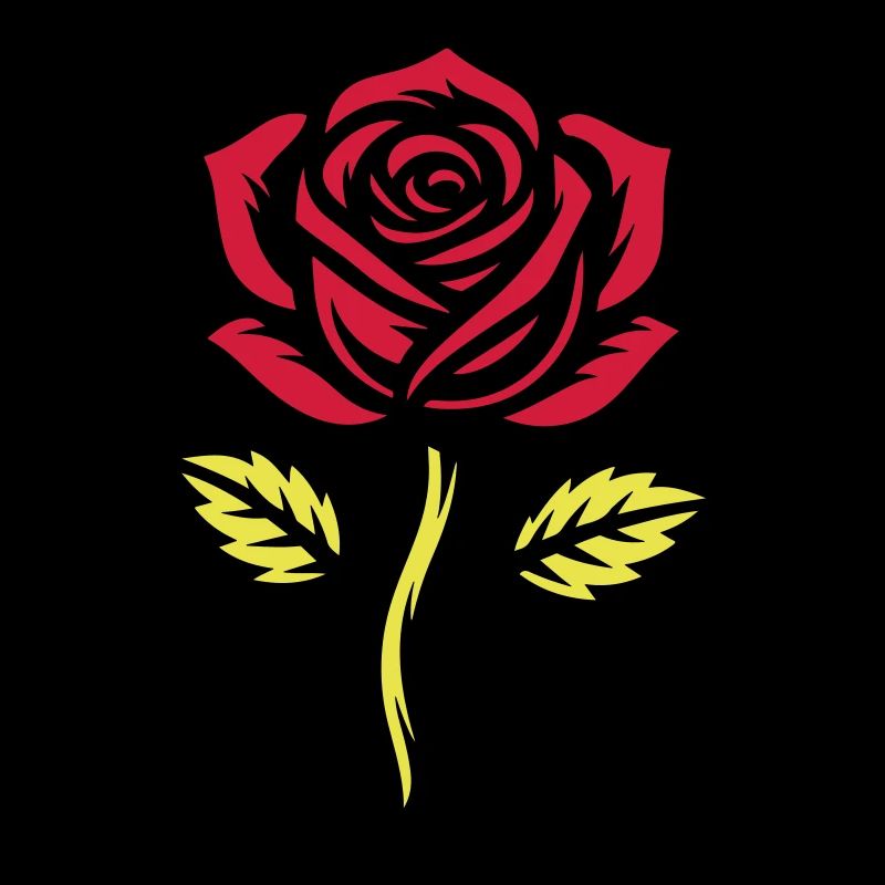 Icône de fleur de rose
