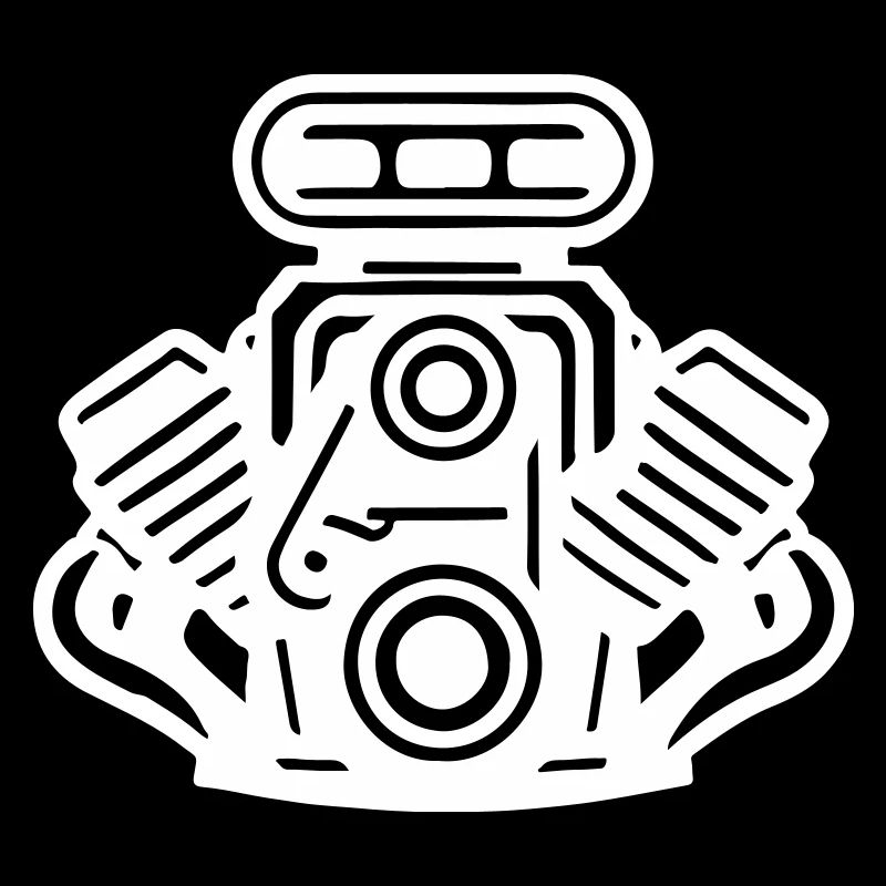Engine Car Symbol Tuning