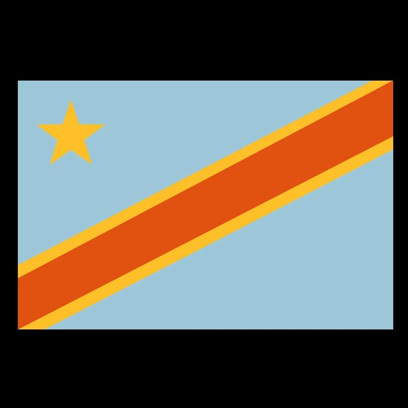 drapeau Congo Kinshasa - Congo flag