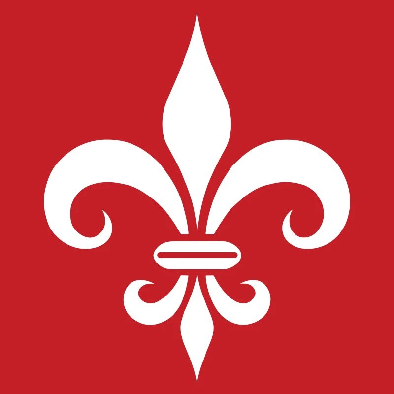 Conception majestueuse de lys français