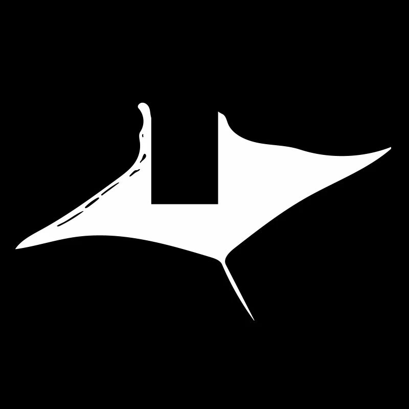 Manta Rochen Vector Style
