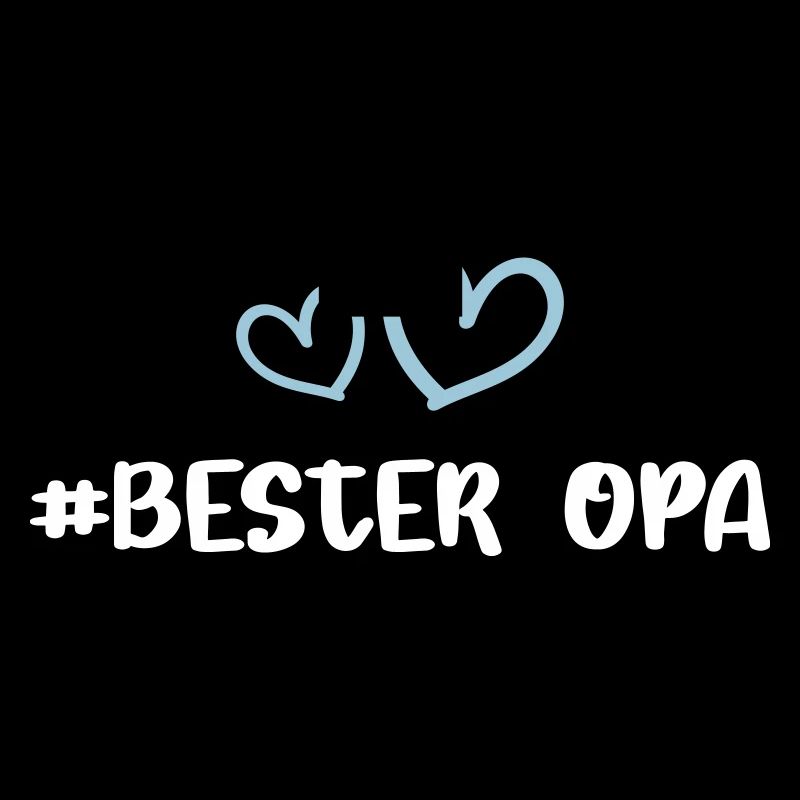 Bester Opa Herz Liebe