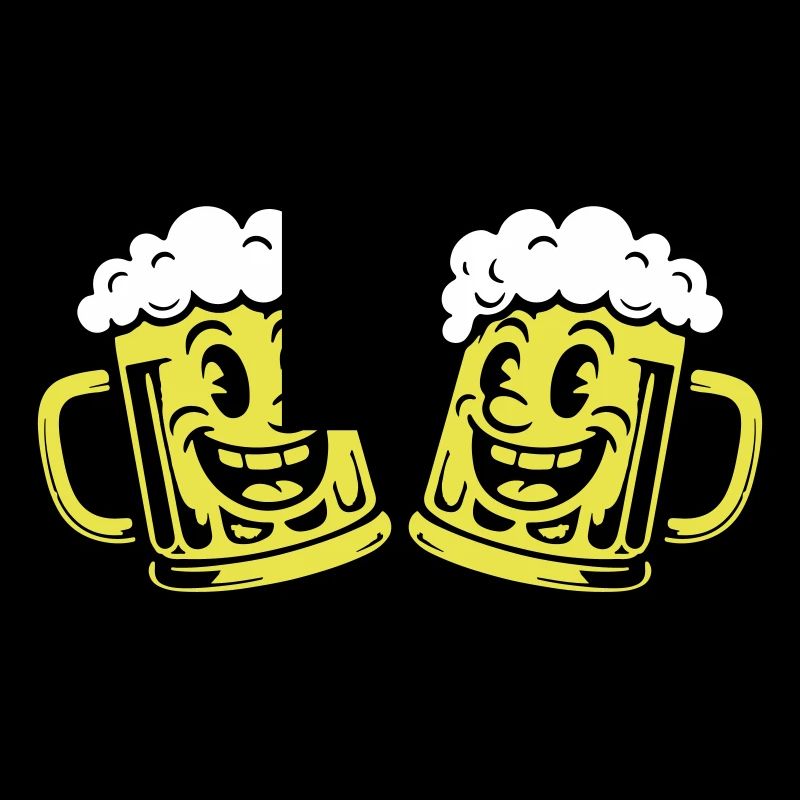 Beer Funny Beer Mug Comic