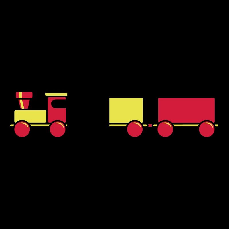 Toy train child
