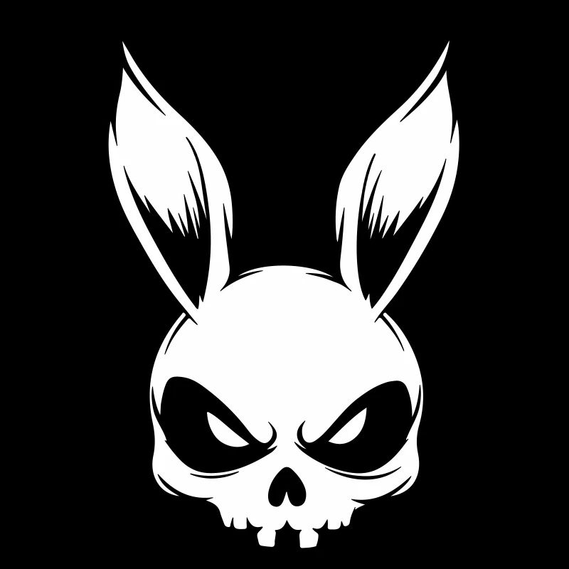 Rabbit Skull Skeleton