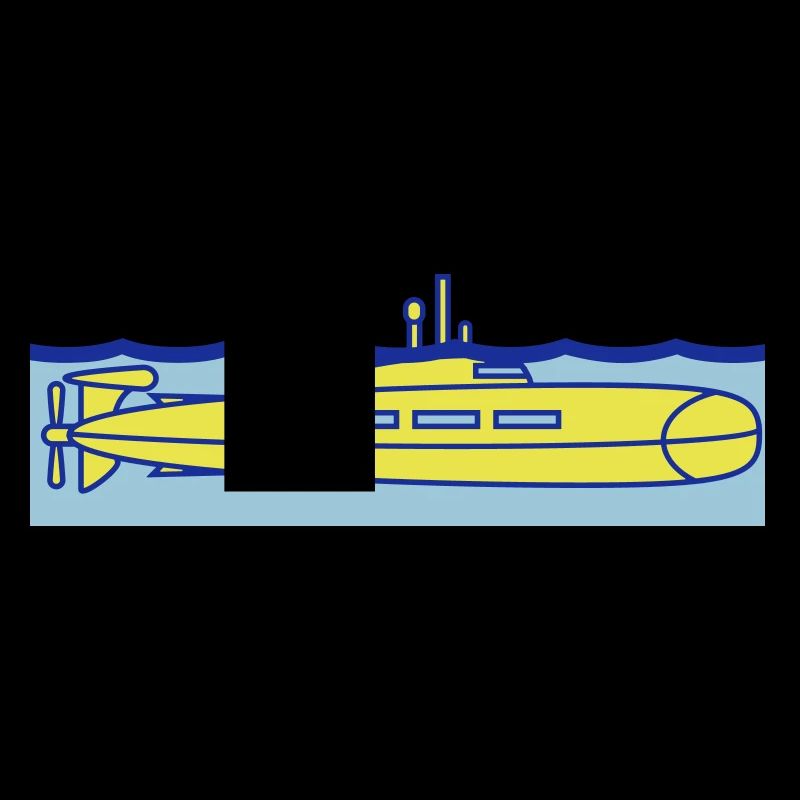 sous-marin eau surface périscope observation plongées