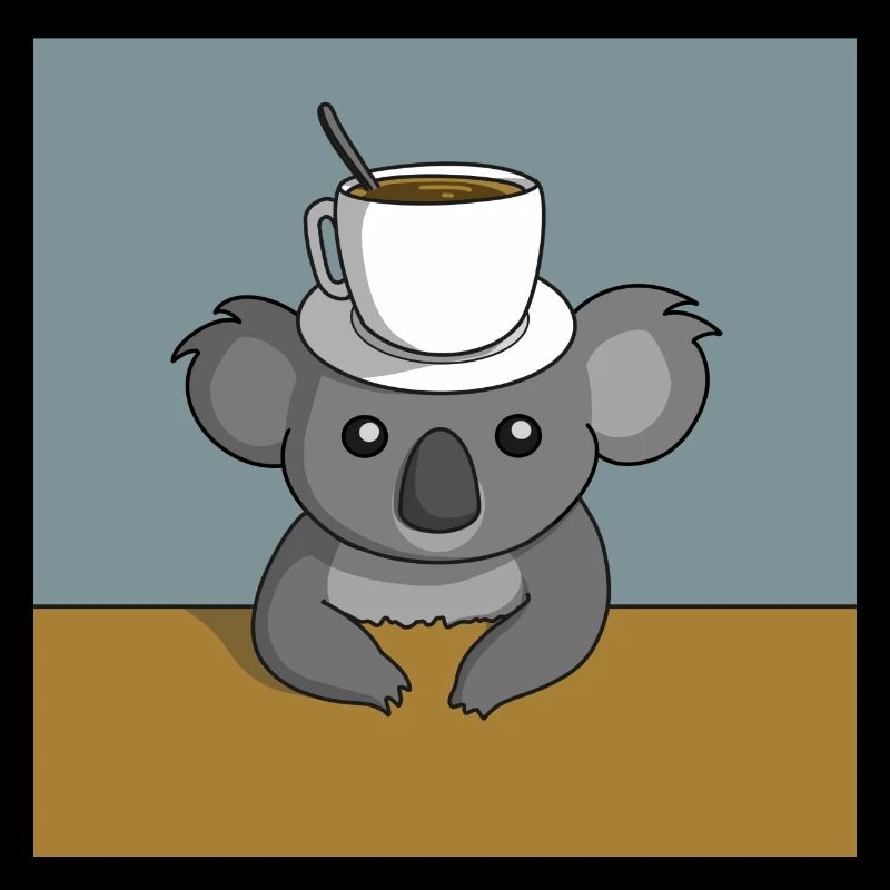Koala Kaffeepause