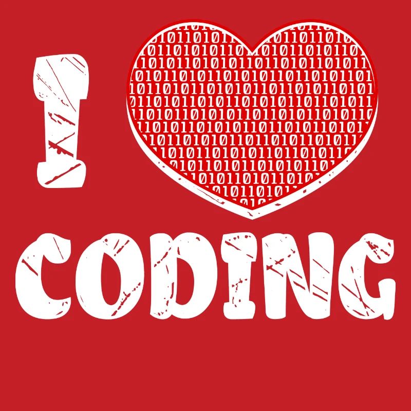 Developer Heart Coding Statement Programmer
