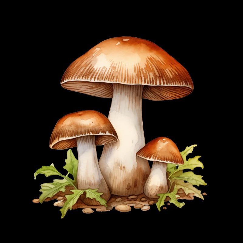 Pendule de la forêt de champignons