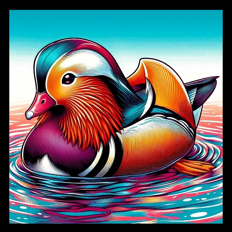 Mandarin duck