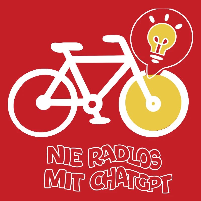 Cycling with creative light bulb design