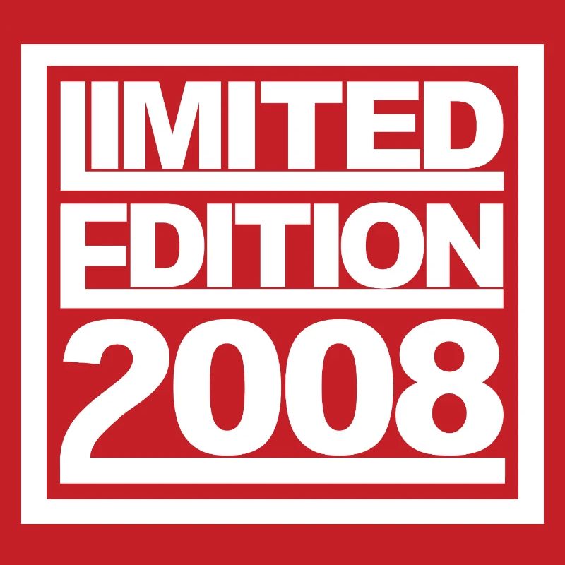 Edition Limitée 2008 Design Anniversaire