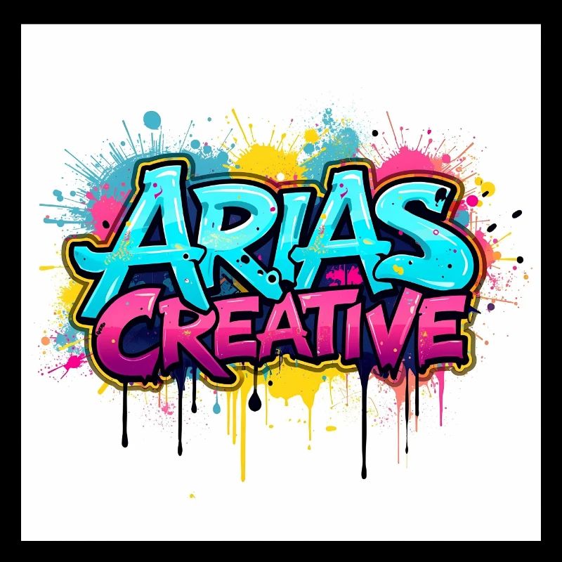 Aris Creative Graffiti Logo