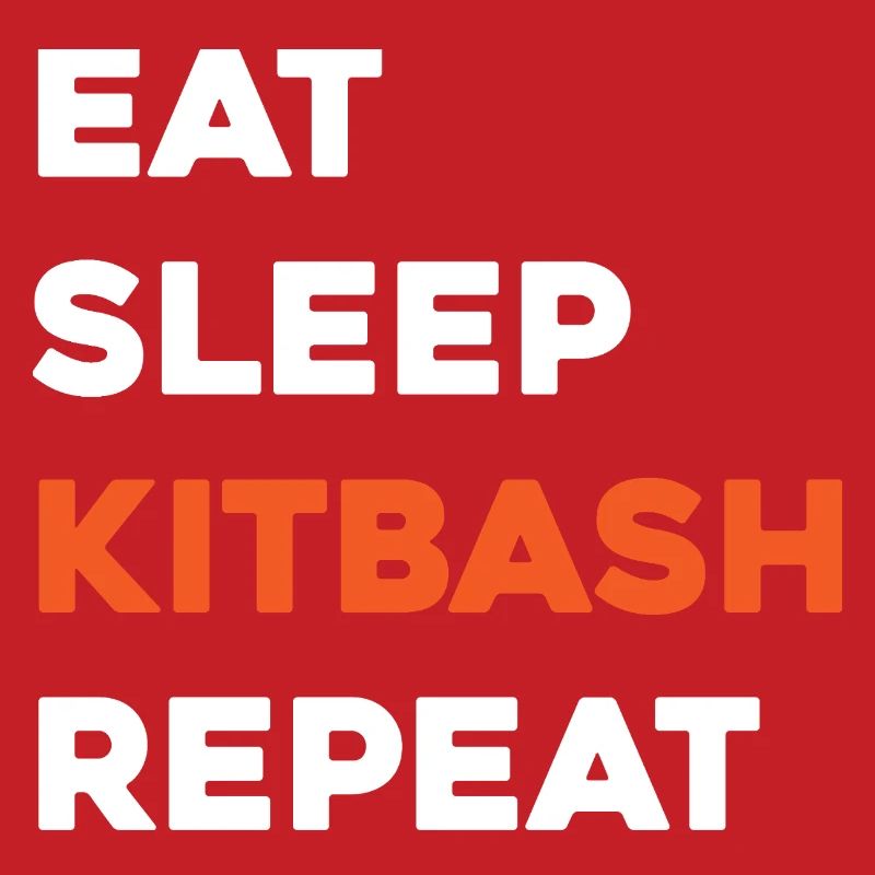 Kitbash Manger Sommeil Répéter