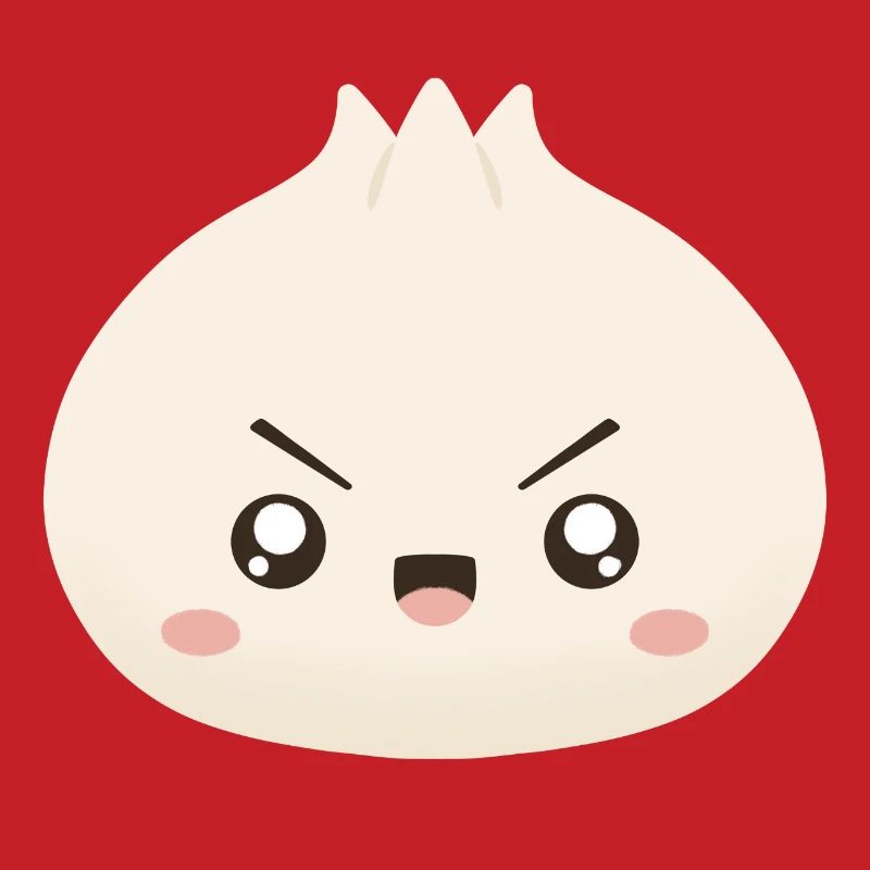 Grumpy Dumpling – süßes Maskottchen