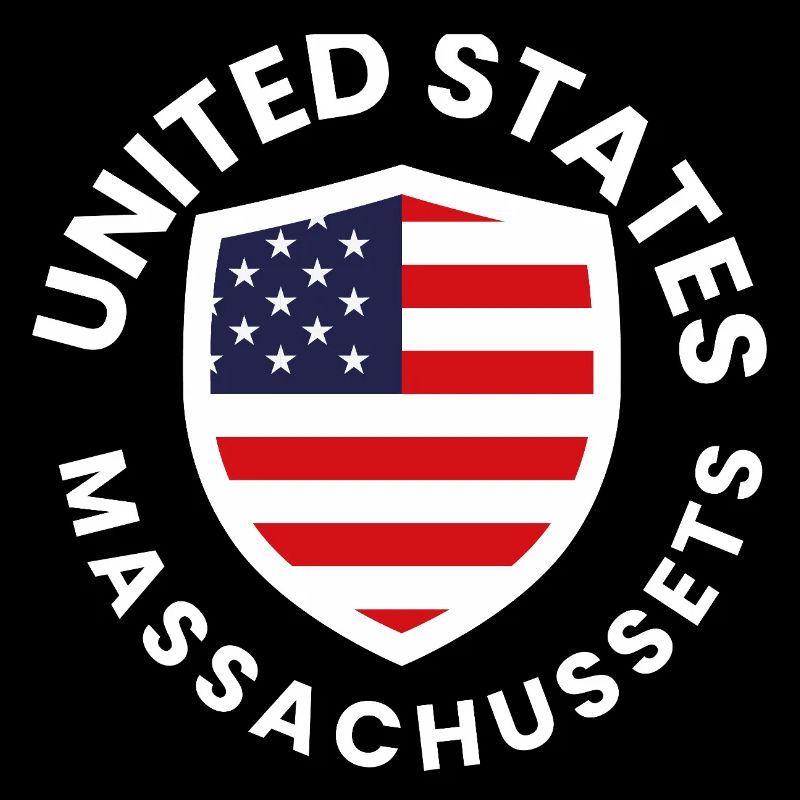 Bouclier américain avec motif de drapeau