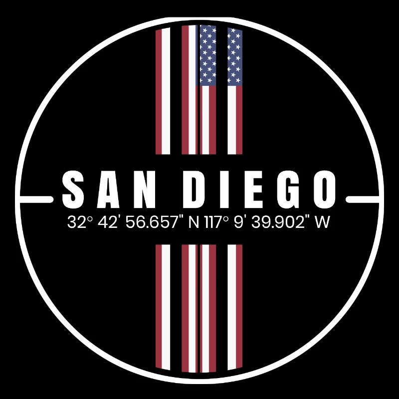 San Diego Coordinates