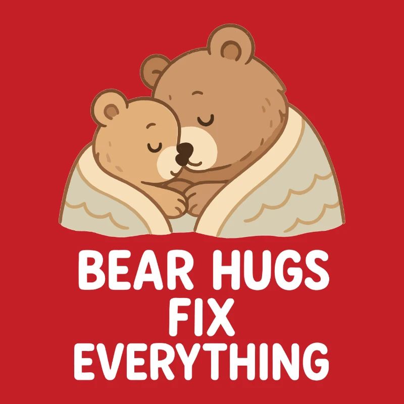 Two Bears Hug – Bear Hugs Fix Everything