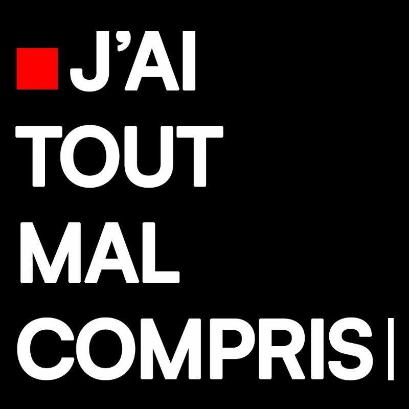 J’AI TOUT MAL COMPRIS | Humour autodérision