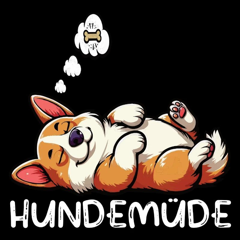 Hundemüde Corgi Corgis Welsh Corgi Corgibesitzer 