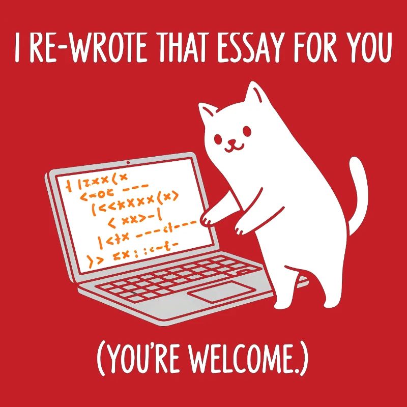 Code cat explains tasks