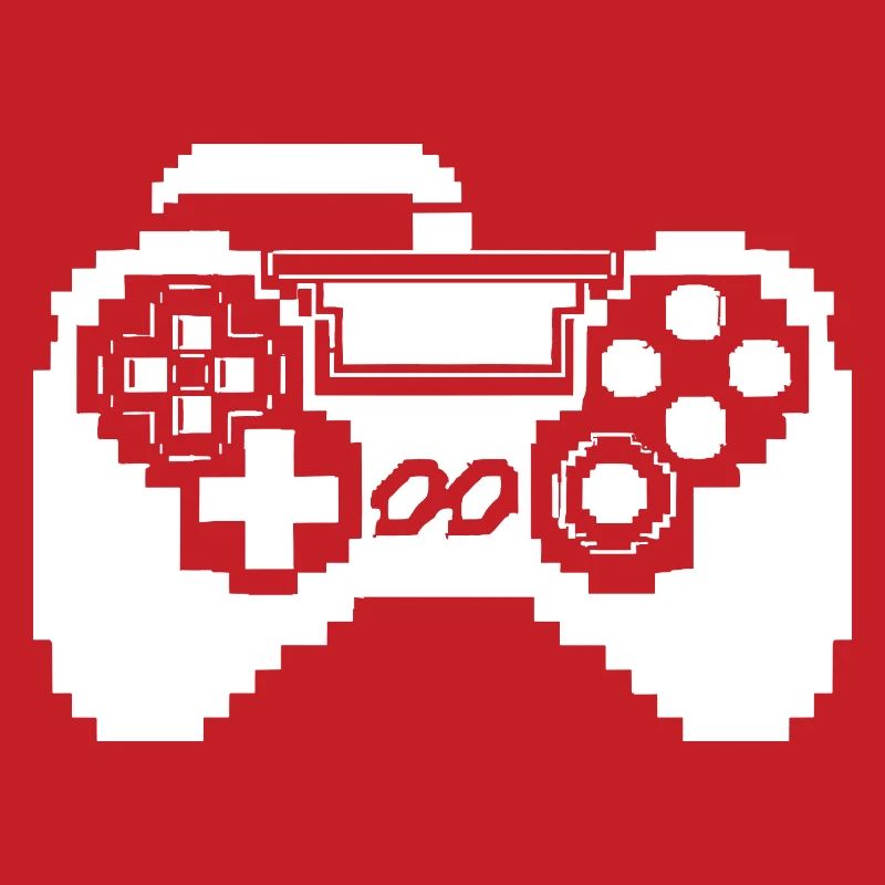 Game Controller Pixel Graphics