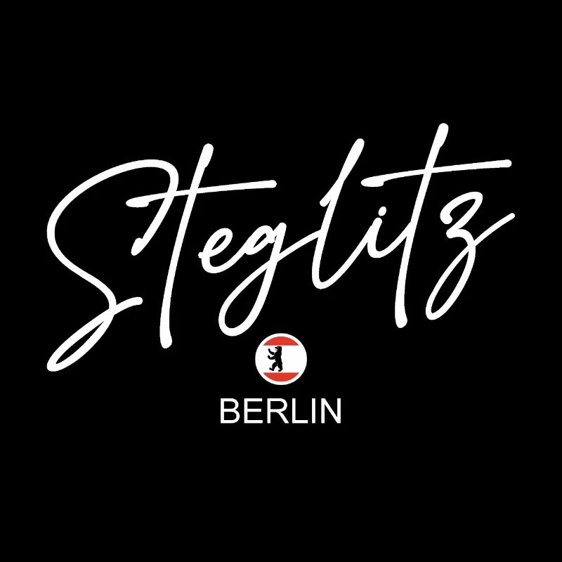 Steglitz - Berlin Flagge - Berliner Bär