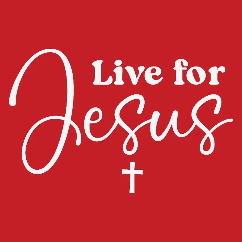 Live for Jesus Script Typografie