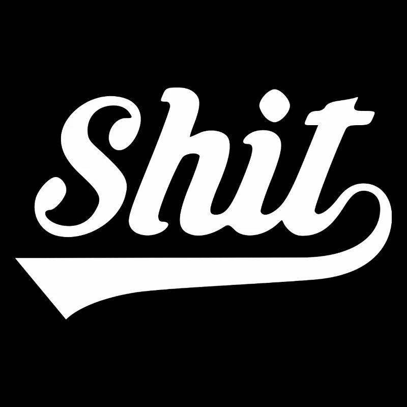 Merde Rétro Script