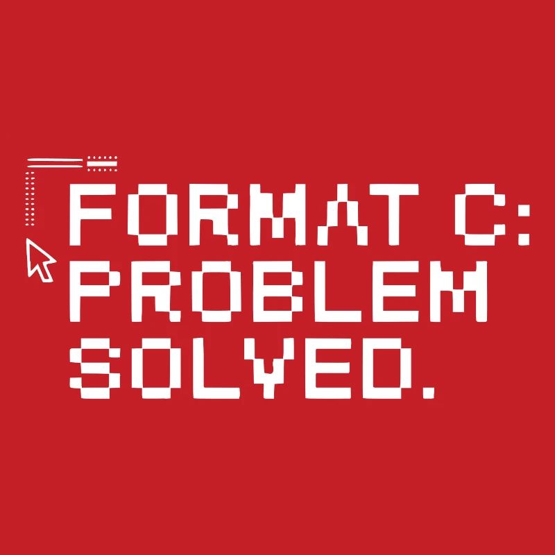 Format c: problem solved.