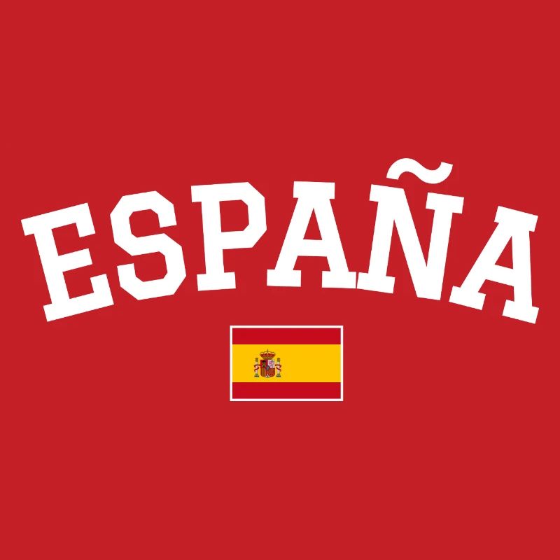 Drapeau espagnol Dessin blanc
