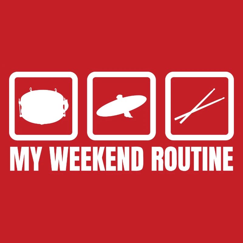 Routine du week-end du batteur
