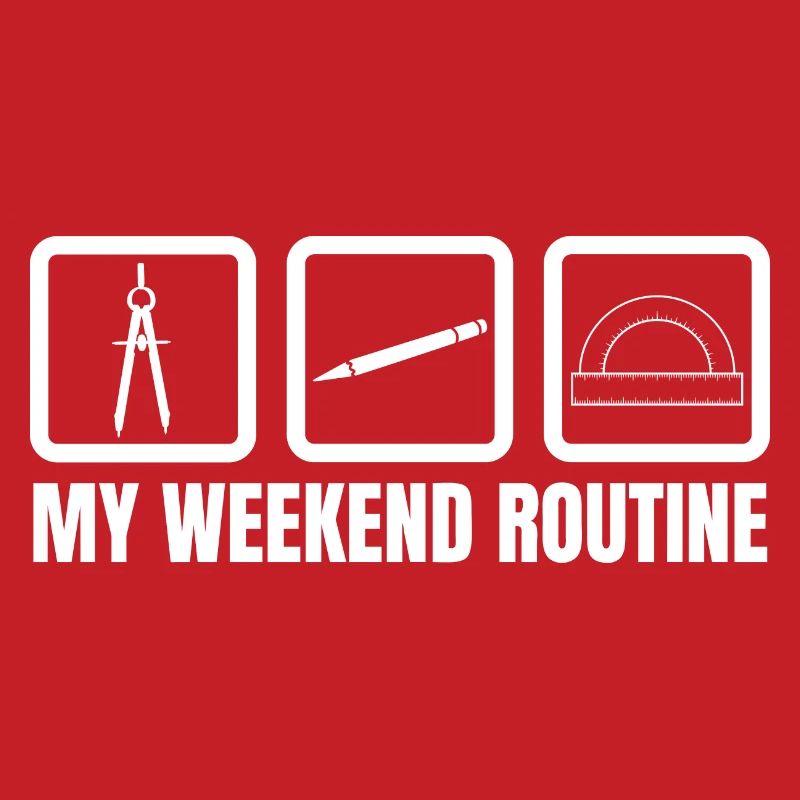 Architekt Wochenendroutine