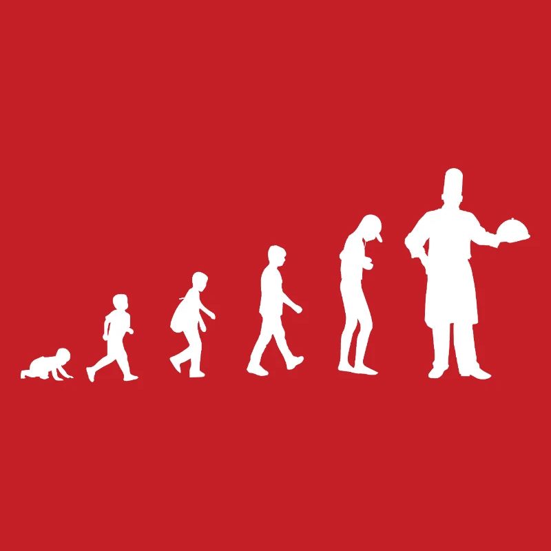 Évolution du bébé au chef / restaurant