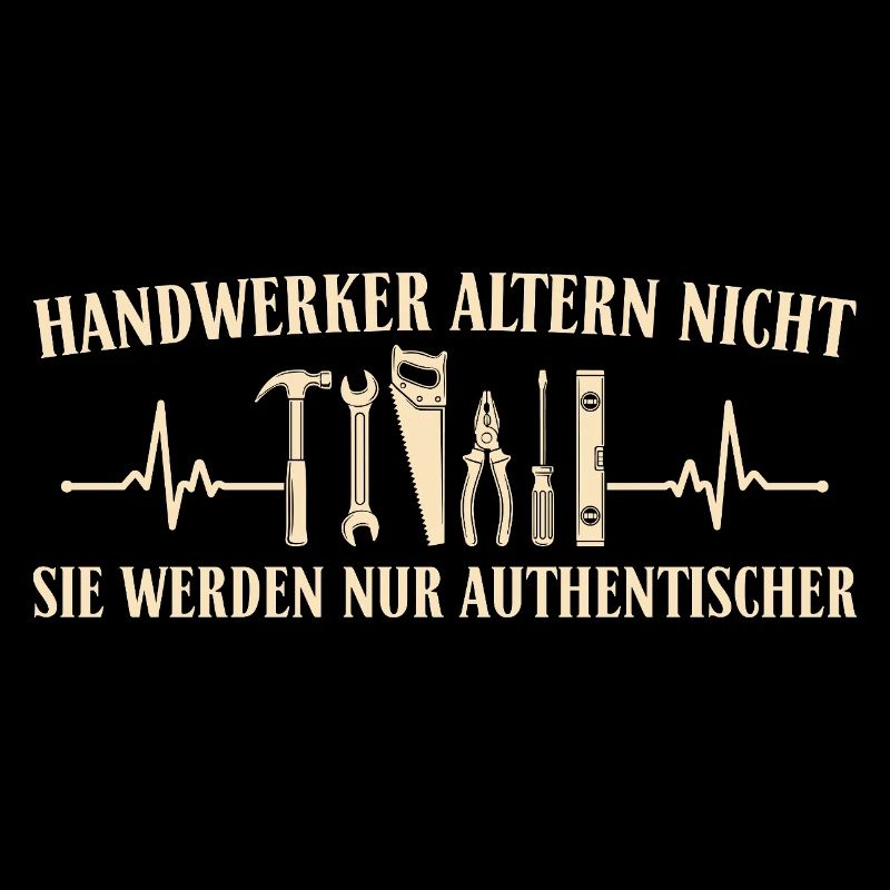 Handwerker altern nicht sie werden authentischer