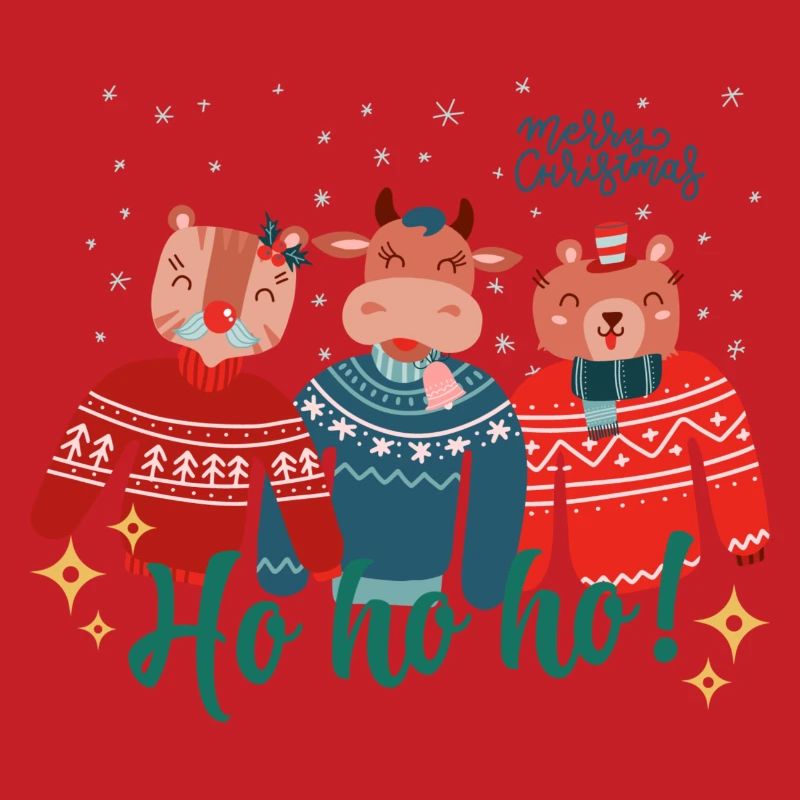 Laid de Noël Pull - Joyeux Noël