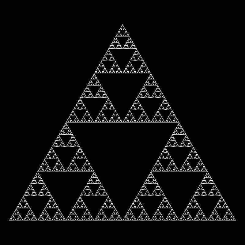 Sierpinski Triangle Sierpinski Gasket Sierpinski