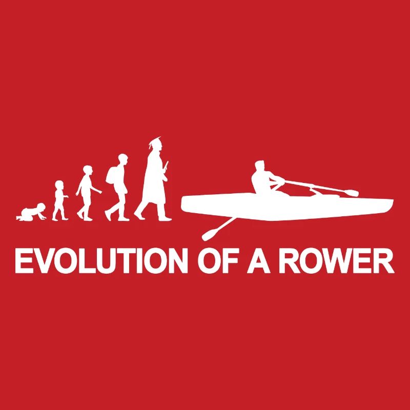 Kind zum Ruderer Evolution