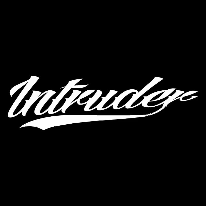 intruder hacker eindringling clan sticker computer