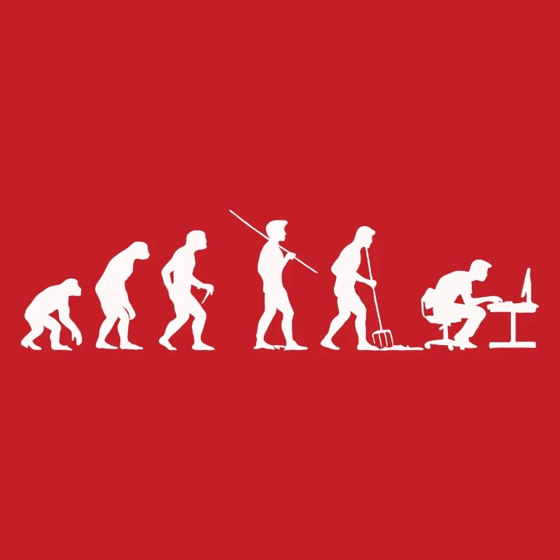 Evolution Programmer Computer Geek