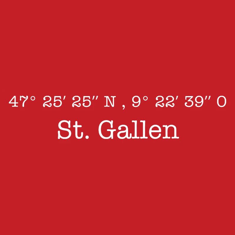 Coordinates St. Gallen
