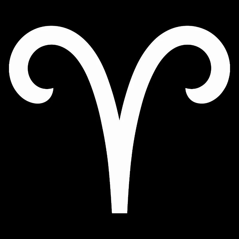 Widder Sternzeichen Symbol Aries Horoskop Widder