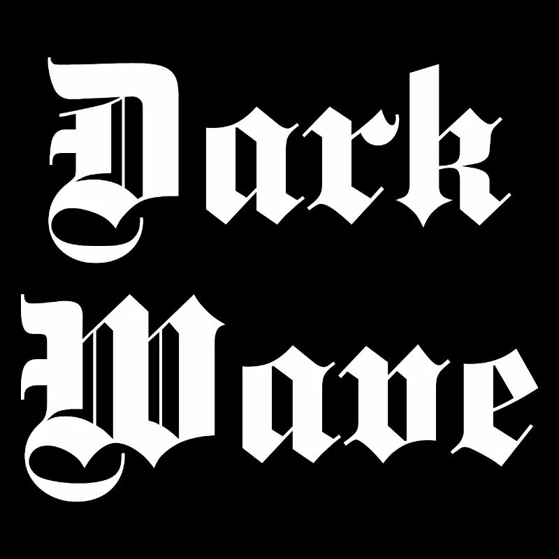 Dark Wave music Gothic Typography
